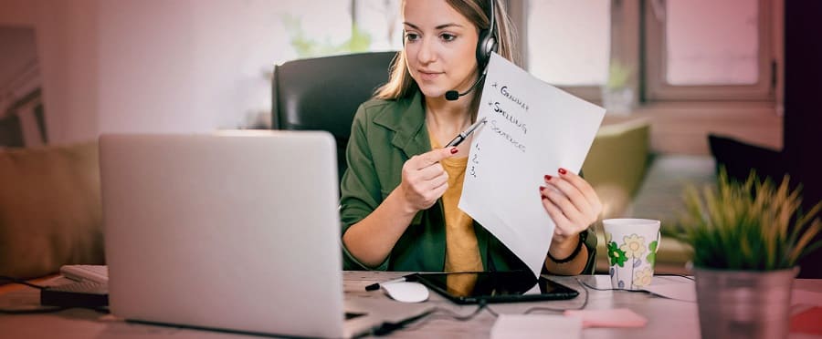 Dạy học tiếng anh trưc tuyến